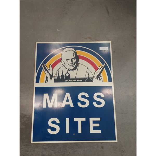 Vintage Metal Sign