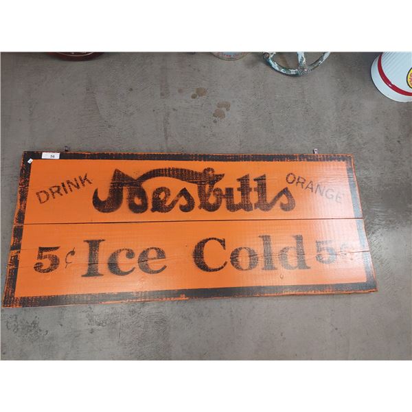 Painted Wooden Sign