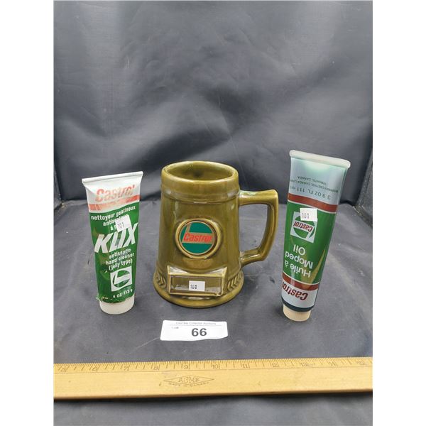 Castrol Collectibles, 3 pieces