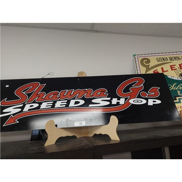 SpeedShop Sign