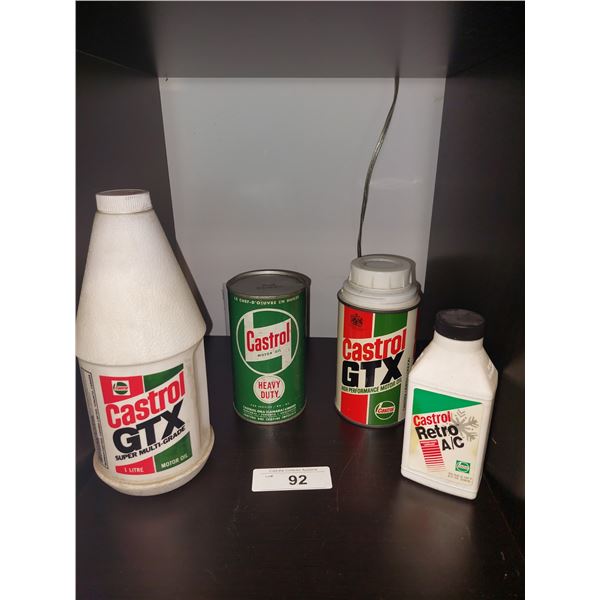 4 Castrol Collectibles