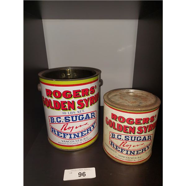 2 Vintage Tins