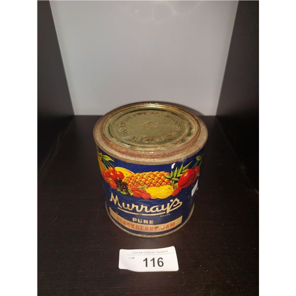Vintage Jam Tin