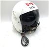 Image 1 : Military Aviation Helmet Dual Visor With Headphones And Mike