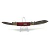 Image 1 : Buck Folding 2 1/4" and 1 3/4" Blade Pocket Knife with Red Wood Handle