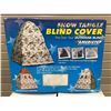 Image 1 : Ameristep Snow Tangle Blind Cover for 'Doghouse'