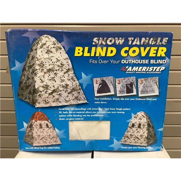 Ameristep Snow Tangle Blind Cover for 'Doghouse'