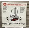 Image 1 : Rome Tripod Grill, 21" Diameter Hang Over Fire Pit Grill