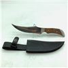 Image 1 : Fixed Stainless 4 1/2" Blade Belt Knife, New