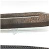 Image 3 : Fixed 11" Blade Bowie Knife with Bone Handle in Leather Belt Sheath