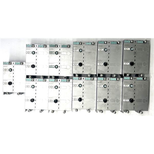 Lot of (11) Siemens #RF170C + 6GT2002-1HD00 Communication Modules