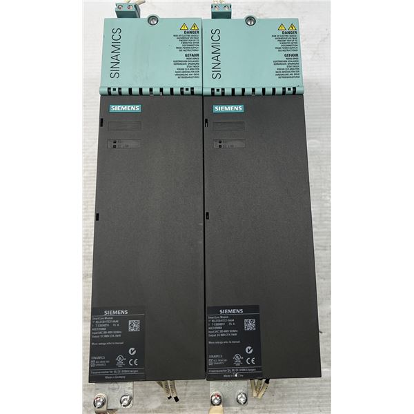 (2) Siemens #6SL3130-6TE21-6AA4 Smart Line Module