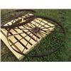 Image 3 : (2x Bid Price) (2) 50" Diameter Vintage Steel Wheels