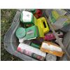 Image 6 : (2) Galvanized Tubs with Garden Related Contents, 3 Gallon Sprayer