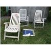 Image 1 : (4) Folding Lawn Chairs