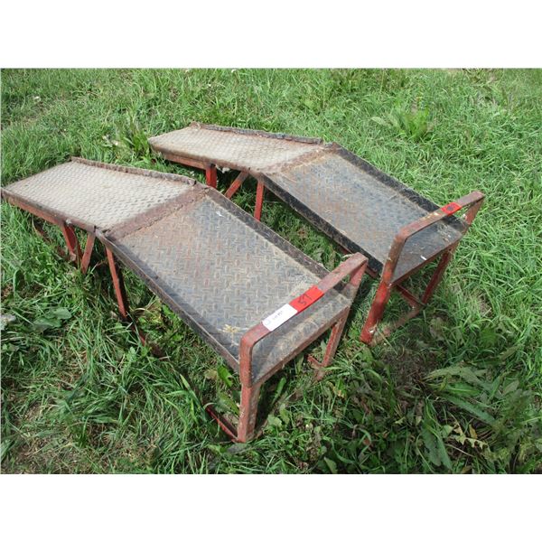 Homemade Metal Car Ramps (56" Long)