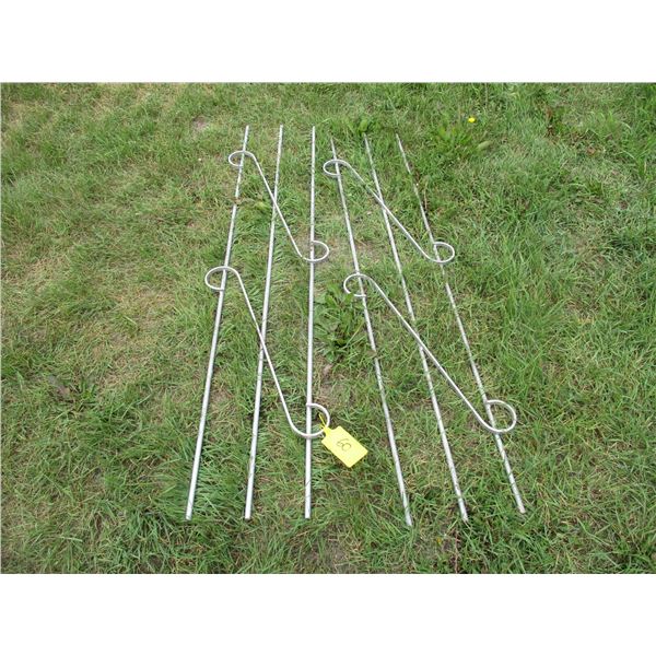 (2) Ornamental Fronts (58 x 10")