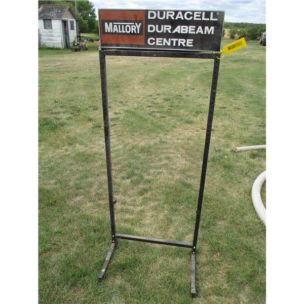 Duracell Advertising Stand