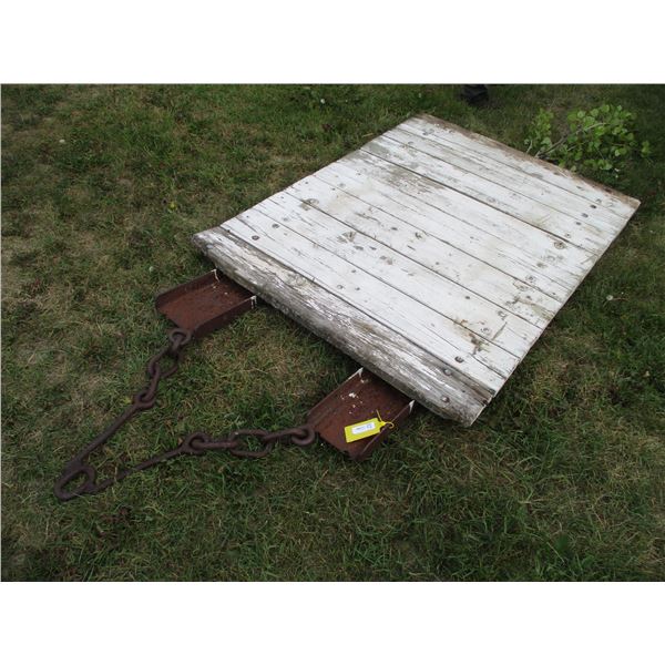 Stone boat (4 x 5.5')