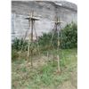 Image 1 : (2) Windmill Stands (80" Tall)