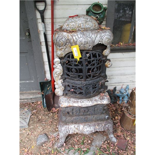 Vintage Wood Burning Stove (48" Tall)