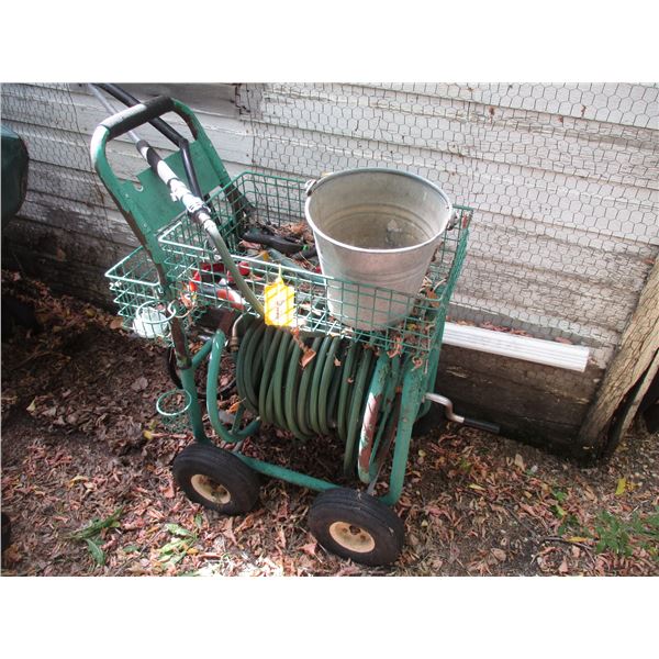 Hose Reel with Cart (30" Long)