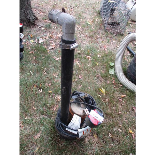 Vertical Master Sump Pump