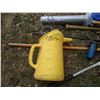 Image 2 : Shell Oil Jug, Hand Tools, Baseball Bat, Oiler, Misc.