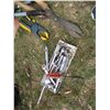 Image 4 : Wrench's, Baseball Bat, Branch Trimmers, Hammers, Coleman Extension Cord Reel, Misc.