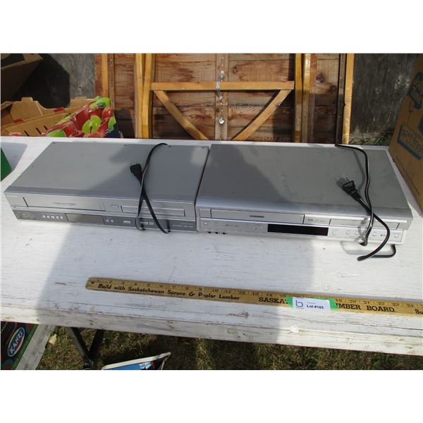 Toshiba & Philips VCR-DVD Players
