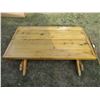 Image 2 : Small Wooden Table (34 x 56")