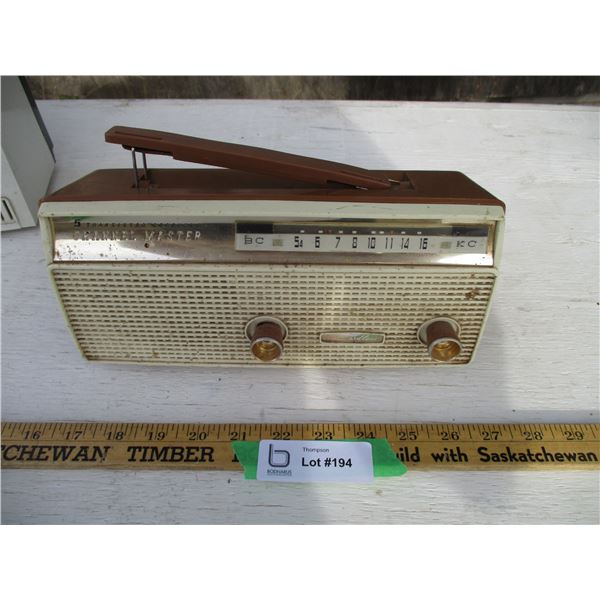 Channel Master Transistor Cordless Radio