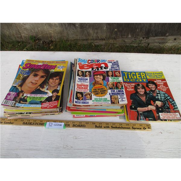 Magazines (Super Teen, Teen Beat, Teen Bag, Misc.)