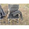 Image 2 : (2) Black Folding Lawn Chairs with Cases, (1) Brown Folding Lawn Chair with Case