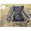 Image 3 : (2) Black Folding Lawn Chairs with Cases, (1) Brown Folding Lawn Chair with Case