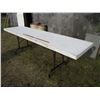 Image 1 : White Folding Table (8 x 2')