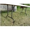 Image 3 : White Folding Table (8 x 2')