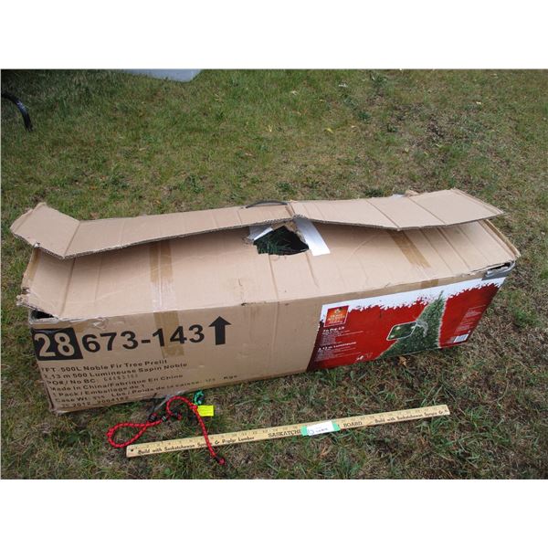 Artificial Christmas Tree with Lights