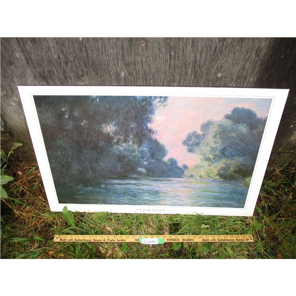 Claude Monet 1887 Hardboard (36 x 23")