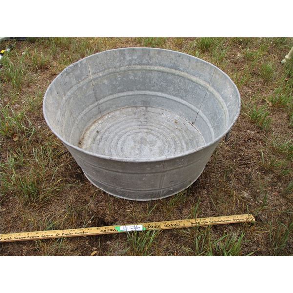 Galvanized Round Tub