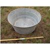 Image 1 : Galvanized Round Tub