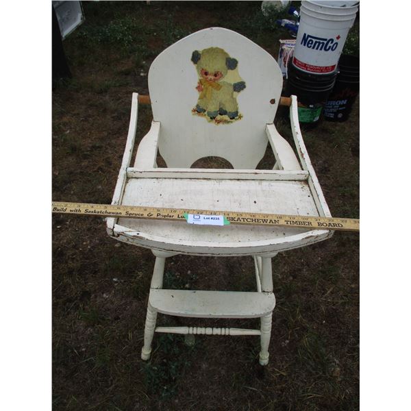Vintage Kids High Chair