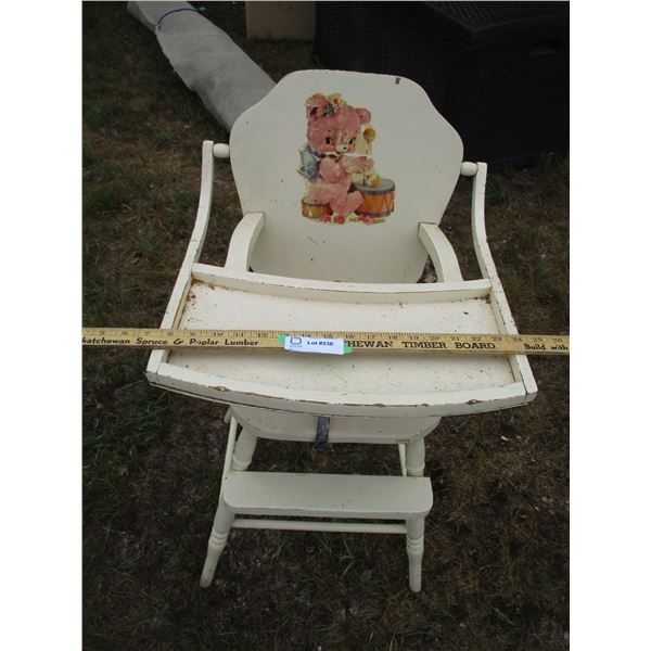 Vintage Kids High Chair