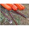 Image 4 : 10 Snow Fence Pegs with Snow Fencing