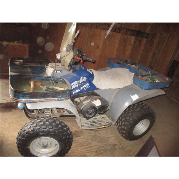2 x 4 Polaris Quad (Running When Parked) New-er Back Tires