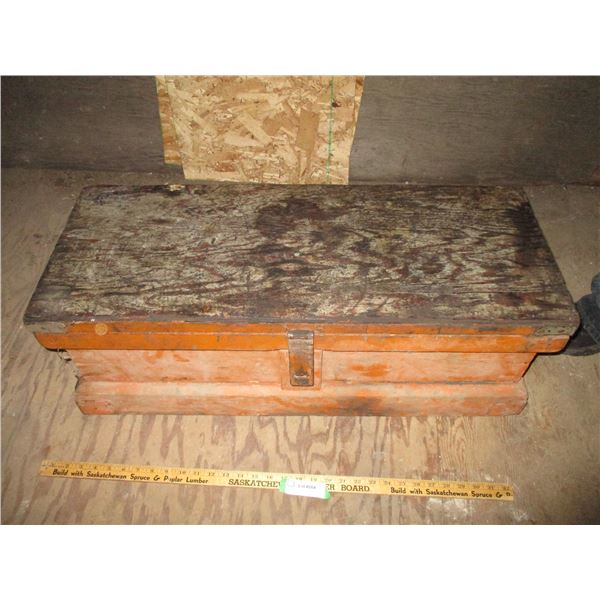 Wooden Storage Box (32 x 12")