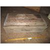Image 1 : Vintage Wooden Storage Box (33 x 16")