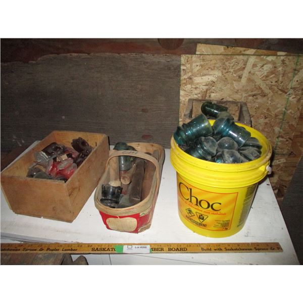 Mixed Lot of Insulators