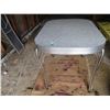 Image 2 : Vintage Formica Chrome Set Table (41 x 30") + Leaf