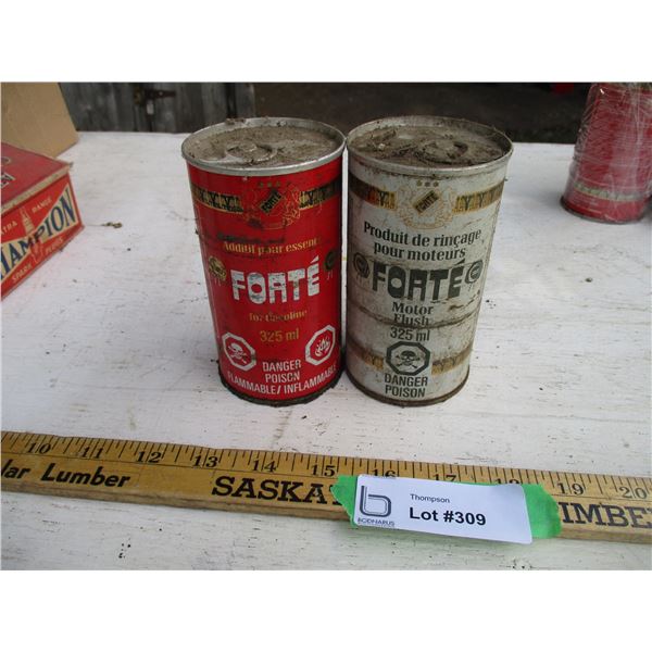 Forte Motor Flush (Sealed), Forte Additive (Sealed)